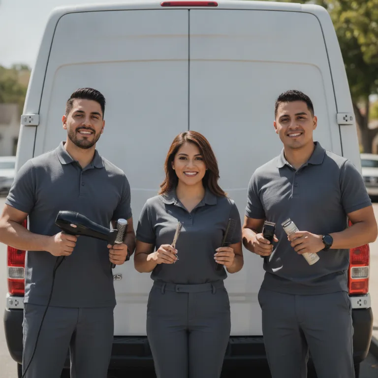 Cabeleireiro de Luxo equipe em Queimados